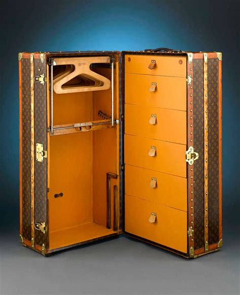 Louis Vuitton wardrobe steamer trunk